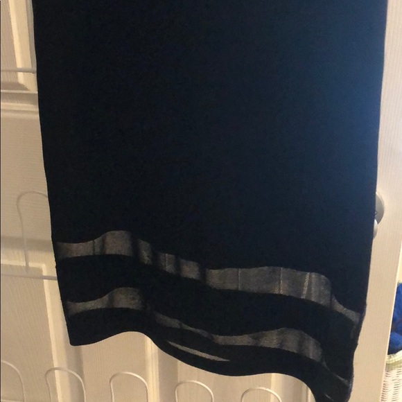 Black and sheer dress. - Picture 2 of 4